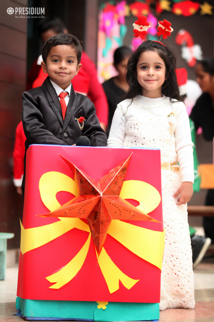 Presidium Indirapuram, YOUNG PRESIDIANS RING IN THE FESTIVITIES OF CHRISTMAS